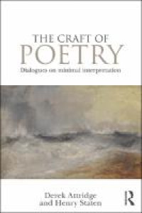 Image of The craft of poetry:dialogues on minimal interpretation