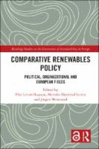 Image of Comparative renewables policy :political, organizational and European fields