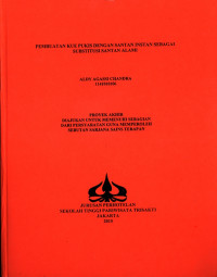 Image of PEMBUATAN KUE PUKIS DENGAN SANTAN INSTAN SEBAGAI SUBSTITUSI SANTAN ALAMI