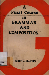 Image of A Final Course of Grammar and Composition