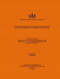 Image of PENGARUH MEDIA SOSIAL INSTAGRAM TERHADAP PROSES
KEPUTUSAN PEMBELIAN DI ALI KOPI CAFÉ & ROASTERY
