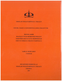 Image of UJICOBA BAKSO AYAM SUBTITUSI JAMUR TIRAM PUTIH