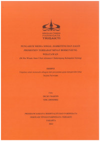 Image of ANALISIS PENGENDALIAN PIUTANG TERHADAP PENERIMAAN KAS OPERASIONAL DI HOTEL FOUR POINTS JAKARTA, THAMRIN