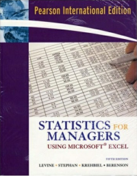 Image of Statistics for Managers: Using Microsoft Excel