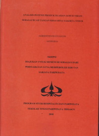 Image of ANALISIS POTENSI PRODUK OLAHAN JAMUR TIRAM SEBAGAI BUAH TANGAN KHAS DESA SAKERTA TIMUR