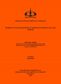 Image of Pembuatan pancake dengan subtitusi tepung kacang merah