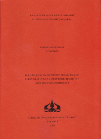 Image of LAPORAN PRAKTEK KERJA INDUSTRI