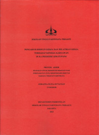 Image of PENGARUH DISIPLIN KERJA DAN PELATIHAN KERJA TERHADAP KINERJA KARYAWAN DI RA PREMIERE SIMATUPANG