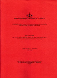 Image of PENGARUH MEDIA SOSIAL INSTAGRAM TERHADAP MINAT BELI PELANGGAN BITTERSWEET BY NAJLA