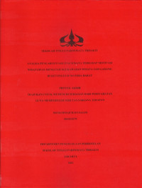 Image of ANALISA PENGARUH FASILITAS WISATA TERHADAP MOTIVASI  WISATAWAN MENGUNJUNGI KAWASAN WISATA JAM GADANG BUKITTINGGI SUMATERA BARAT