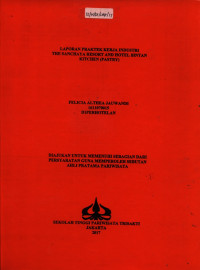 Image of Laporan Praktek Kerja Industri di The Sanchaya Bintan