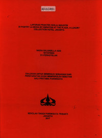 Image of LAPORAN PRAKTEK KERJA INDUSTRIDI KERATON AT THE PLAZA, A LUXURY COLLECTION HOTEL(La Moda