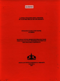 Image of LAPORAN PRAKTEK KERJA INDUSTRIDI CLUB MED BINTAN ISLAND RESORTS