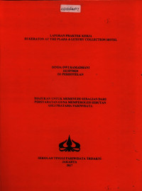 Image of LAPORAN PRAKTEK KERJADI KERATON AT THE PLAZA A LUXURY COLLECTION HOTEL