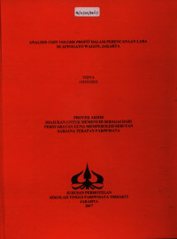 Image of ANALISIS COST VOLUME PROFIT DALAMPERENCANAAN LABA DI AFFOGATO WAGON,JAKARTA