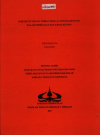 Image of SUBSTITUSI TEPUNG TERIGU DENGANTEPUNG KENTANG DALAM PEMBUATANKUE LIDAH KUCING