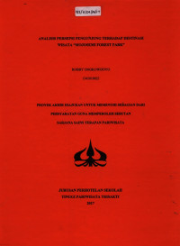 Image of ANALISIS PERSEPSI PENGUNJUNG TERHADAP DESTINASI WISATA “MOJOSEMI FOREST PARK”