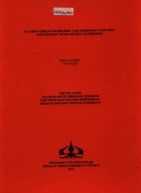 Image of UJI COBA PEMBUATAN MINUMAN TUAK BERBAHAN DASAR NIRA AREN DENGAN TEKNIK INFUSED KELENGKENG