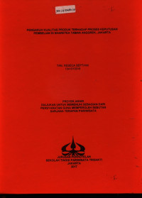Image of PENGARUH KUALITAS PRODUK TERHADAPPROSES KEPUTUSAN PEMBELIAN DISHARETEA TAMAN ANGGREK, JAKARTA
