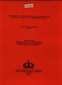 Image of ANALISIS PENANGANAN SAMPAH PADA PULAU PARI DI TAMAN NASIONAL LAUT KEPULAUAN SERIBU, DKI JAKARTA.