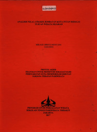 Image of ANALISIS NILAI ATRAKSI JEMBATAN KOTA INTAN SEBAGAI TUJUAN WISATA SEJARAH