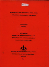 Image of KOMODIFIKASI SENI PERTUNJUKAN ONDEL-ONDEL DI TAMAN FATAHILLAH, KOTA TUA JAKARTA