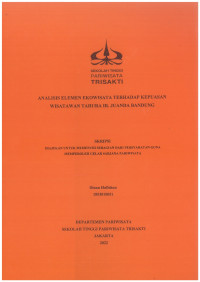 Image of ANALISIS PERSEPSI PEMIMPIN HOTEL PADA KETIDAKPASTIAN LINGKUNGAN HOTEL DAN PENGARUHNYA TERHADAP KREATIVITAS ORGANISASI HOTEL BINTANG 3 DAN 4 DI INDONESIA SAAT MASA PANDEMI COVID 19