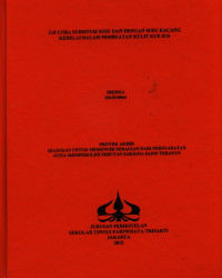Image of UJI COBA SUBSITUSI SUSU SAPI DENGAN SUSU KACANG KEDELAI DALAM PEMBUATAN KULIT KUE SUS