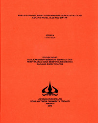 Image of ANALISIS PENGARUH GAYA KEPEMIMPINAN TERHADAP MOTIVASI KERJA KARYAWAN HOTEL CLUB MED, BINTAN.