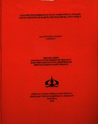 Image of ANALISIS PENGEMBANGAN DAYA TARIK WISATA BAHARIUJUNG GENTENG DI KABUPATEN SUKABUMI, JAWA BARAT