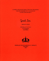 Image of LAPORAN PRAKTEK INDUSTRI DI GRAND ZURI BSD CITY TANGERANG