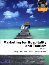 Image of Marketing for Hospitality and Tourism