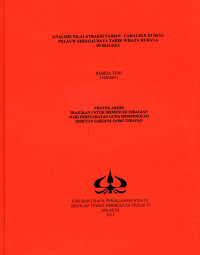 Image of ANALISIS NILAI ATRAKSI TARIAN CAKALELE DI DESA PELAUW SEBAGAI DAYA TARIK WISATA BUDAYA DI MALUKU
