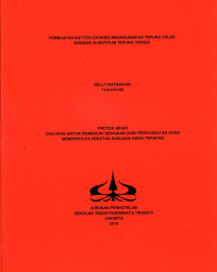 Image of PEMBU ATAN BUTTER COOKIES DENGAN TEPUNG TALAS SEBAGAISUBSTITUSI TEPUNG TERIGU