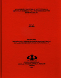 Image of ANALISIS HUBUNGAN WORD OF MOUTH TERHADAPKEPUTUSAN PEMBELIAN PADA TOKO KUE LUCIALOVESBSD TANGGERANG