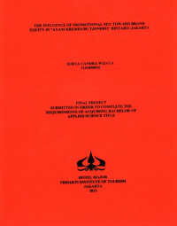 Image of THE INFLUENCE OF PROMOTIONAL MIX TOWARD BRAND EQUITY IN “AYAM KREMES BU TJONDRO” BINTARO, JAKARTA