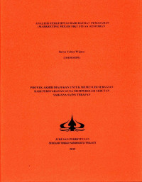 Image of ANALISIS EFEKTIFITAS DARI BAURAN PEMASARAN(MARKEETING MIX) DI MKT STEAK RESTORAN