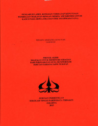 Image of PENGARUH LABEL KEMASAN TERHADAP KEPUTUSAN PEMBELIAN MAKANAN RINGAN MEREK MIE KREMEZ (STUDI KASUS PADA SISWA SMA DAN SMK DHAMMASAVANA)