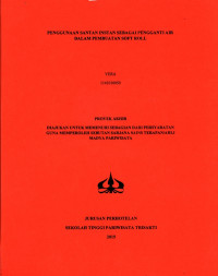 Image of PENGGUNAAN SANTAN INSTAN SEBAGAI PENGGANTI AIR DALAM PEMBUATAN SOFT ROLL