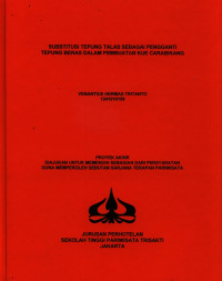 Image of SUBSTITUSI TEPUNG TALAS SEBAGAI PENGGANTI TEPUNG BERAS DALAM PEMBUATAN KUE CARABIKANG