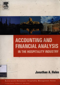 Image of Accounting and financial analysis in the hospitality industry