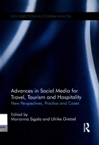 Image of Advances in Social Media for Travel, Tourism and Hospitality: new perspectives, practice and cases