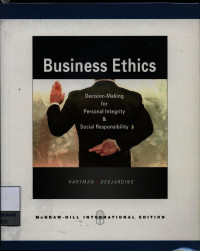 Image of Business ethics : decision-making for personal integrity and social responsibility