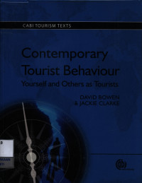 Image of Contemporary tourist behaviour : yourself and others as tourists