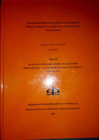 Image of ANALISIS POTENSI WISATA BUDAYA DI KAMPUNG BUDAYA SUMBAWAN,KELURAHAN KRAPYAK KOTA PEKALONGAN