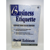 Image of Business Etiquette: Bersikap benar dalam berbisnis