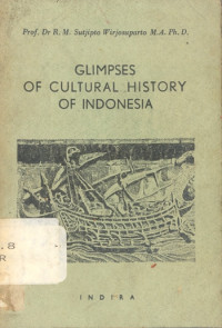 Image of Glimpses of cultural history of indonesia