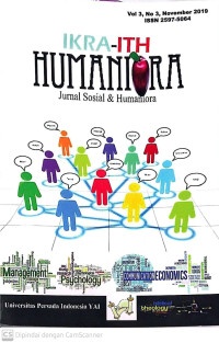 Image of IKRA-ITH HUMANIORA : Jurnal Sosial & Humaniora