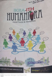 Image of IKRA-ITH HUMANIORA : Jurnal Sosial & Humaniora