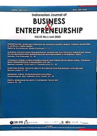 Image of Indonesian Journal of Business & Entrepreneurship